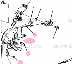 Рычаг стояночного тормоза Cadillac CTS ІІ