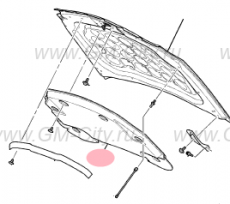 Подкладка капота Cadillac SRX І