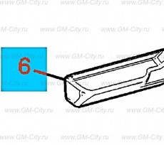 Уплотнение наружного жеркала заднего вида Chevrolet Malibu