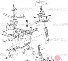 Ступица передняя Cadillac SRX І