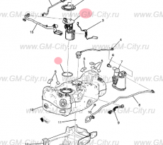 Топливный насос Chevrolet TrailBlazer III
