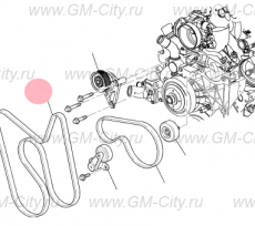 Ремень генератора Chevrolet Tahoe