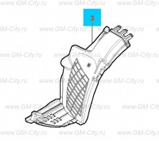 Обшивка передних колесных арок передняя Chevrolet Cobalt