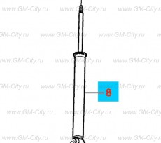Амортизатор задний Chevrolet Cobalt
