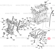 Фильтр масляный Chevrolet Volt I