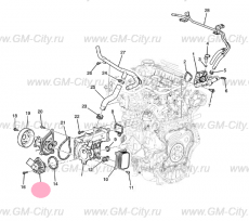Термостат Chevrolet TrailBlazer III