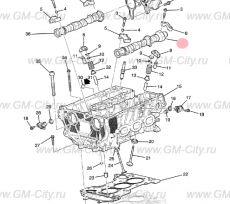 Распредвал впускной Chevrolet TrailBlazer III