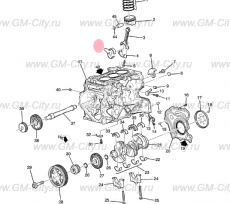Вкладыши шатунные Chevrolet TrailBlazer III