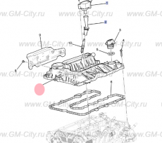 Клапанная крышка Chevrolet TrailBlazer III