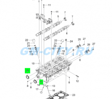 Сальник распредвала 1.4l Chevrolet Aveo T255