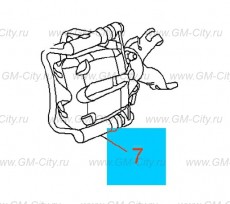 Суппорт заднего тормоза Chevrolet Malibu