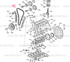 Цепь грм 1.4 Chevrolet Volt I