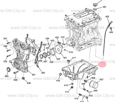 Поддон масляный Chevrolet Volt I