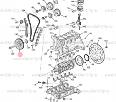 Шкив колевала 1.4 Chevrolet Volt I