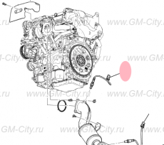 Датчик кислородный выхлопной системы передний Cadillac ATS