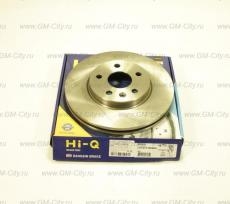 Диск тормозной передний sangsin Chevrolet Aveo T250