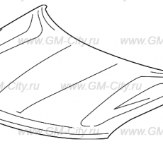 Капот Chevrolet Traverse II