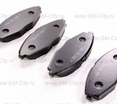Колодки тормозные дисковые передние комплект Chevrolet Lanos