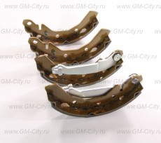 Колодки тормозные барабанные, комплект Chevrolet Spark M200