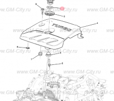 Маслозаливная крышка Chevrolet TrailBlazer III