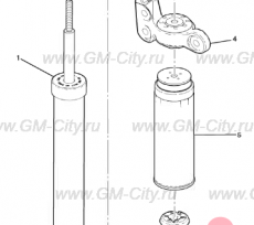 Отбойник амортизатора заднего Chevrolet Traverse II