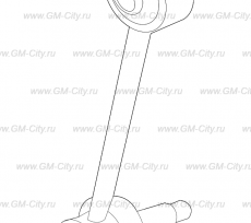 Стойка стабилизатора заднего Chevrolet Traverse II