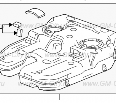 Топливный бак Chevrolet Traverse II