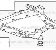 Балка передняя Chevrolet Traverse II