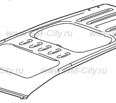 Панель крыши Chevrolet Traverse II
