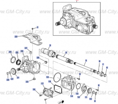 Раздаточная коробка Chevrolet TrailBlazer III