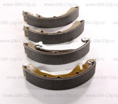 Колодки тормозные барабанные, комплект Chevrolet Spark M200
