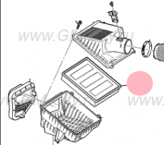 Фильтр воздушный Chevrolet Tahoe