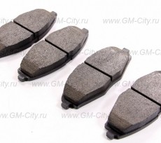 Колодки тормозные дисковые передние комплект Chevrolet Lanos