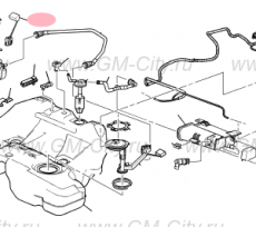 Датчик уровня топлива Cadillac SRX І