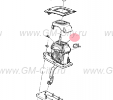 Рычаг переключения передач акпп Cadillac SRX І