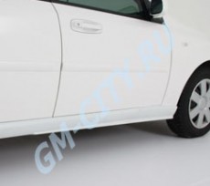 Накладки на порог Chevrolet Lacetti