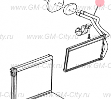 Радиатор отопителя Cadillac CTS ІІ