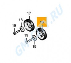 Шестерня распредвала 2.4 выпуск Chevrolet Captiva C100