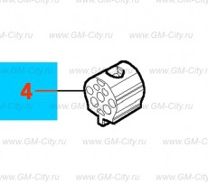 Изолятор радиатора нижний Chevrolet Cobalt