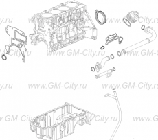 Кольцо сливной пробки 1,4 1,8 Chevrolet Cruze