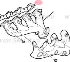 Прокладка выпускного коллектора Cadillac Escalade ІІІ