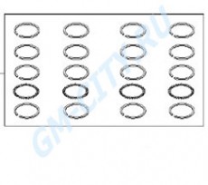 Кольца поршневые 1,4 std Chevrolet Aveo T200
