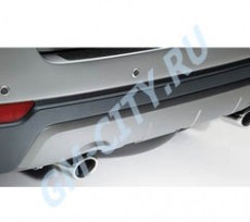 Защитные пластины бамперов Chevrolet Captiva C100