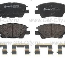 Колодки тормозные передние brembo Chevrolet Cruze