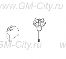 Болт колеса (шпилька) Chevrolet Lanos