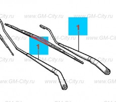 Рычаг стеклоочистителя Chevrolet Cobalt