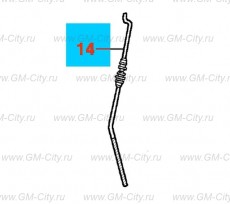 Наружная ручная тяга задней боковой двери Chevrolet Cobalt