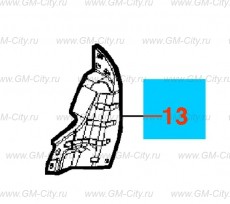 Кронштейн переднего крыла передний нижний Chevrolet Cobalt