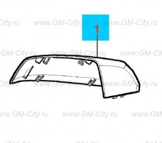 Крышка корпуса наружного зеркала заднего вида Chevrolet Cobalt
