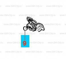 Защелка первичного и вторичного капота Chevrolet Cobalt